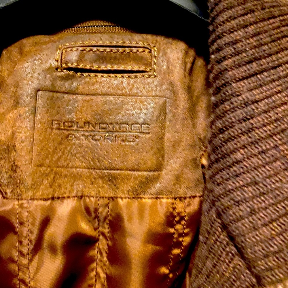 Suede men’s jacket